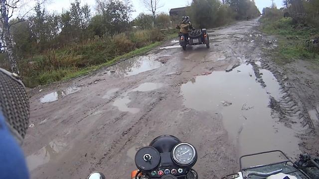 Прокатились на 6 километр, снова грязь ! смотреть онлайн