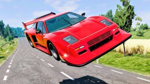 Опасные повороты дороги #4 – BeamNG Drive