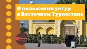 Положение уйгур, геноцид уйгур, лагеря для уйгур в Китае