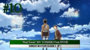 MY TOP Attack on Titan Openings and Endings 「 進撃の巨人 」