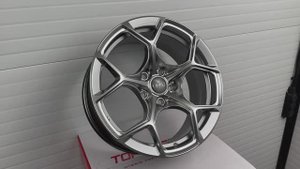 Диски SRL F117 17 7.5J вес 7,2kg Hyper Black