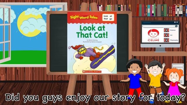 Look At That Cat | Free Activity for Children | Storytelling for Kids | Learn How To Read | English