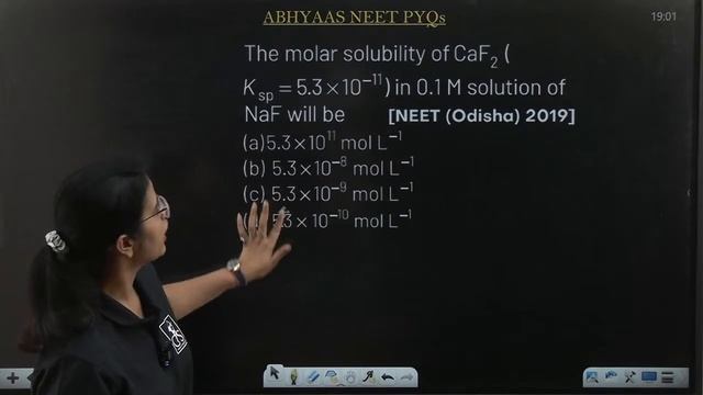NEET PYQs 10 Year | Abhyaas Batch | Chemistry Session 10 |  Chemical Equilibrium +Ionic Equilibrium