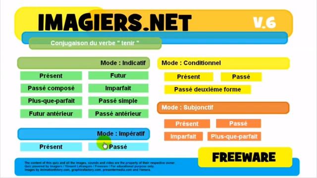 урок французского языка # Conjugaison # tenir смотреть онлайн