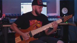 Slap Guitar Agile 8 string (Слэп на гитаре)