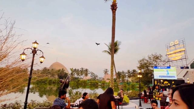 OG by the lake • newest attraction in the city •first time Bali themed cafe in kolkata•orchid arena