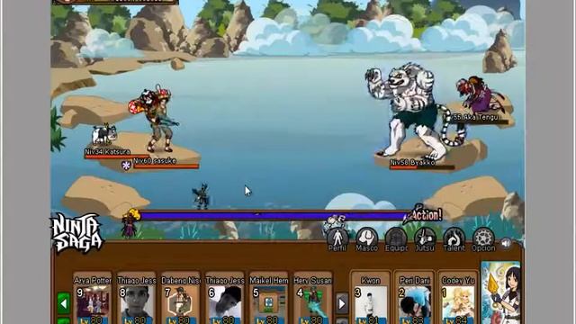 ninja saga смотреть онлайн