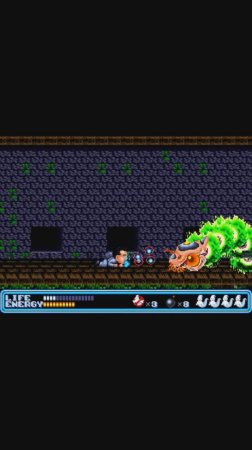 Босс 12 "Слизистый червь" Ghostbusters (Sega Mega Drive / Genesis)