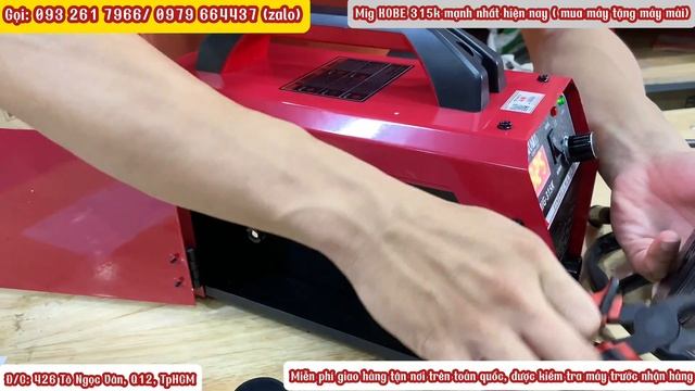 🔴 TẶNG MÁY MÀI 🔴 MUA MÁY HÀN MIG đa năng KOBE 315k NHẬT BẢN TẶNG QUÀ SIÊU KHỦNG KHIẾP #máy_hàn