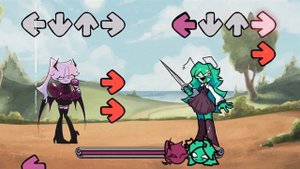 FNF Technicolor Tussle but it's Selvena vs Caroline