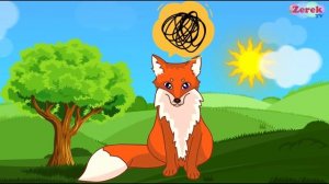 ТҮЛКІ  мен ҚАРҒА ертегісі мультфильм! Қазақша ертегілер! Сказки на Казахском Лиса и ворона!