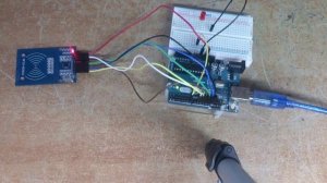 Работа со считывателем RFID-RC522