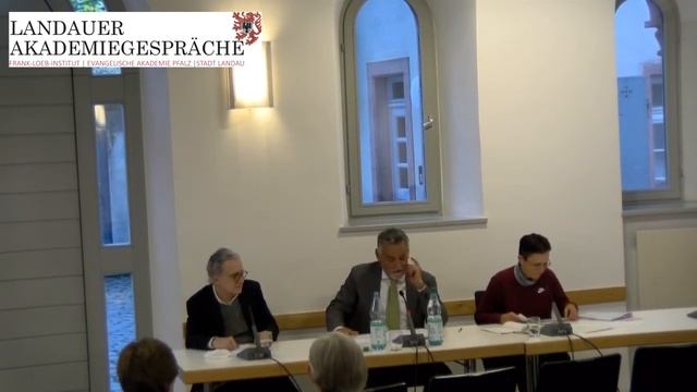Landauer Akademiegespräch 2022: Wolfram Henn und Petra Sitte diskutieren zum Thema Sterbehilfe смотреть онлайн