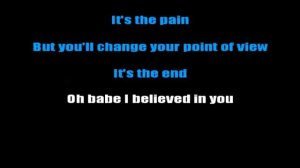 Plazma Never meet an angel karaoke