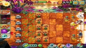 Plants vs Zombies 2: Jurassic Marsh - Day 26 Walkthrough