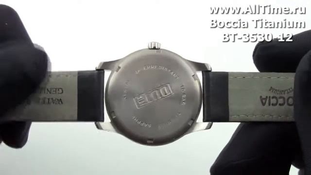 Мужские наручные часы Boccia Titanium BT-3530-12 смотреть онлайн
