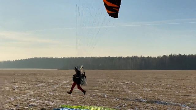 Парамотор. Старт🚀 Крыло ITV Piper 20 Установка Звезда Moster 185