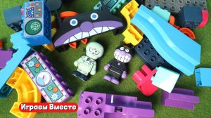Играем в конструктор ! Крутой набор для детей !