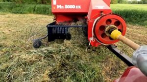 Японский пресс СТАР 1000 В ДЕЛЕ. Первые тюки на японском прессе.