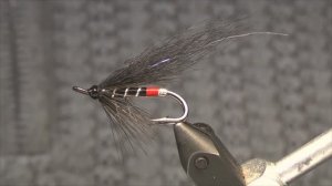 Как связать нахлыстовую мушку для ловли лосося Red Butt salmon fly