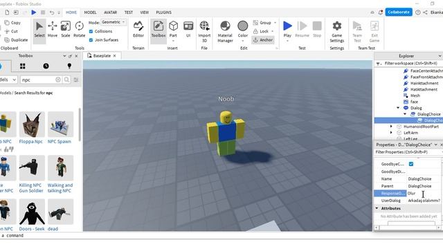 Roblox studioda Nasıl Npc konuşturulur? смотреть онлайн