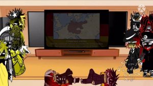 Past Countryhumans React to Germany All Endings(Gacha Club)