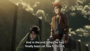 Armin Eats Bertholdt and Becomes the Colossal Titan (Attack on titan Season 3 part 2 Episode 6)