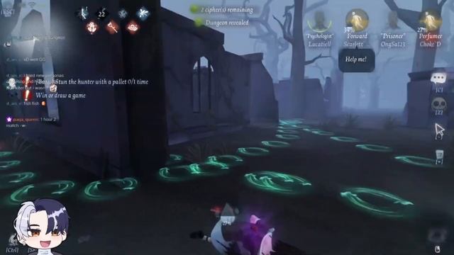 Mio vaulting faster than forward | IDENTITY V смотреть онлайн