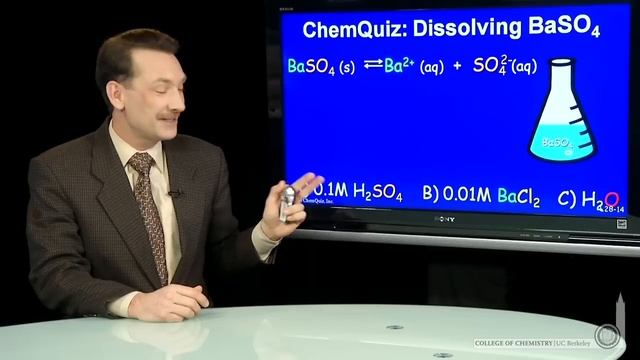 Dissolving BaSO4 (Quiz) смотреть онлайн