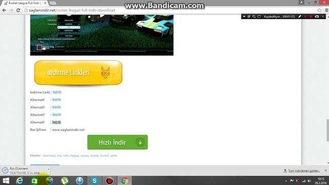 Rocket league indirme ve kurma