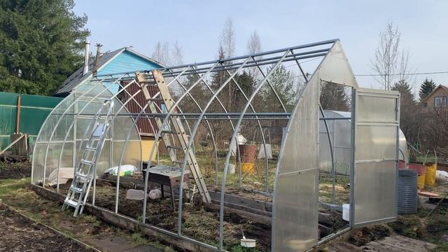 Замена Поликарбоната на Плёнку ч.2