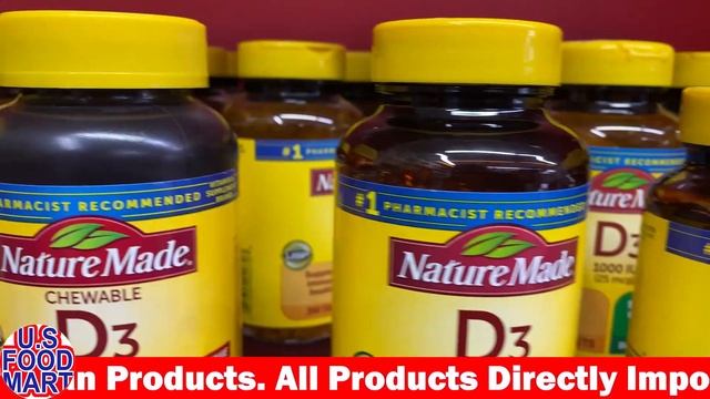 Nature Made Vitamin D3 Food Supplements || US Food Mart Ltd BD смотреть онлайн