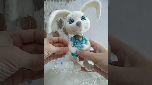 Зайка Малышка МК Надежды Максимовой #зайчик  #handmade