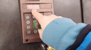 Домофон Элтис с перегоревшей буквой