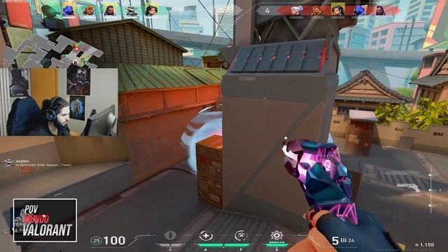 POV VALORANT: KARMINE CORP SCREAM (23/17) Reyna - Ranked - (Split) | POV MUNDO VALORANT смотреть онлайн