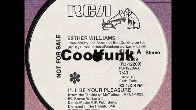 Esther Williams - I'll Be Your Pleasure (12" Larry Levan Mix 1981) смотреть онлайн