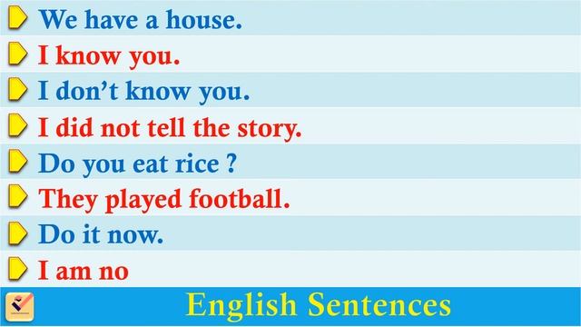 100 Common English Sentences to improve English | Basic Spoken English Sentences | Speak English смотреть онлайн