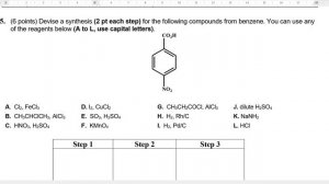 Organic Chemistry 2: Review for Exam 2