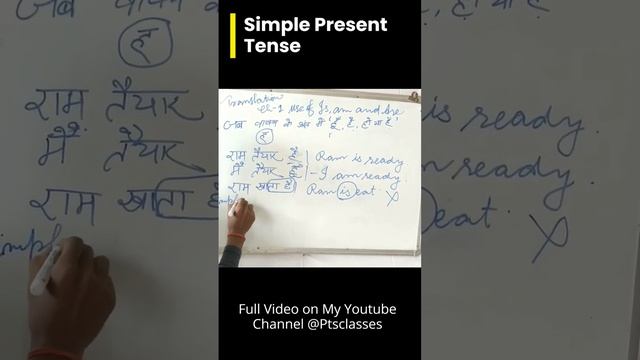 @ptsclassesSimple present tense.