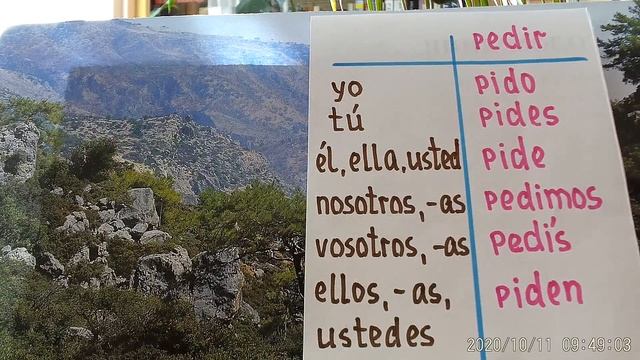 Грамматика испанского языка в таблицах. Урок 5. смотреть онлайн