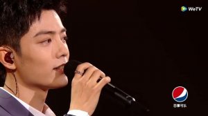 --All-Star-Night-2020-Stage---Xiao-Zhan-sang-song-to-warm-your-winter-----------0108202