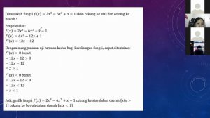 [LIVE RESPONSI UTS B24] Calculus - Function of Two of more variables