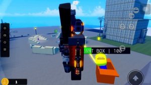 Upgraded titan boombox man showcase super box seige   defense