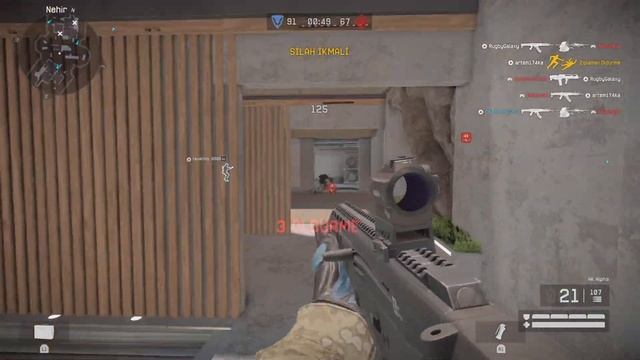 Warface: Clutch_ Five kill 😀