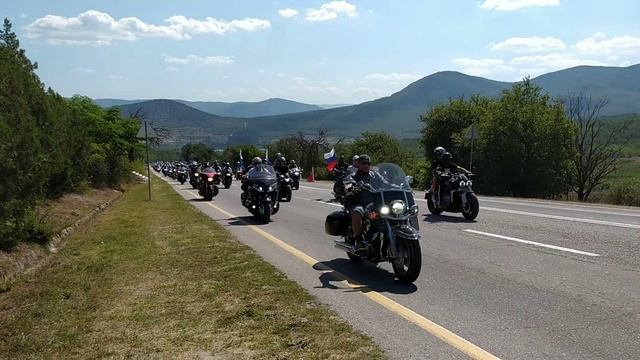 Байк Шоу 2020, Севастополь. Проезд мотоколонны смотреть онлайн