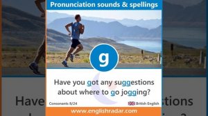 Learn English pronunciation | Consonant sound /g/