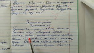 Проверяю рабочие тетради по русскому языку 4 класс