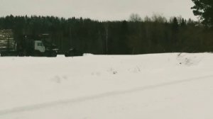 Дорога Утманово - Подосиновец. Состояние на 24.01.2020. Подосиновский район