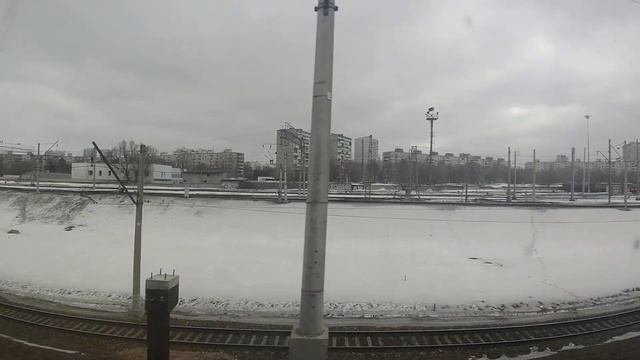 Подготовка полотна на станции Лосиноостровская