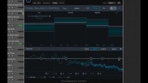 Tonal Balance Control in Ozone 8 Advanced